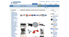 Desktop Screenshot of antennazone.hu